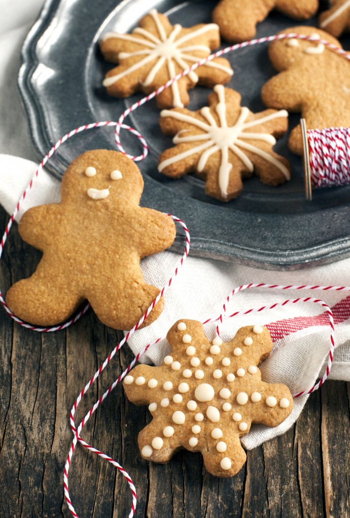 Christmas Cinnamon Cookies | Caramel à la fleur de sel